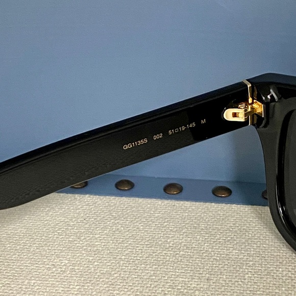 NWT GUCCI GG1135S - 001 MENS SUNGLASSES - Picture 13 of 16